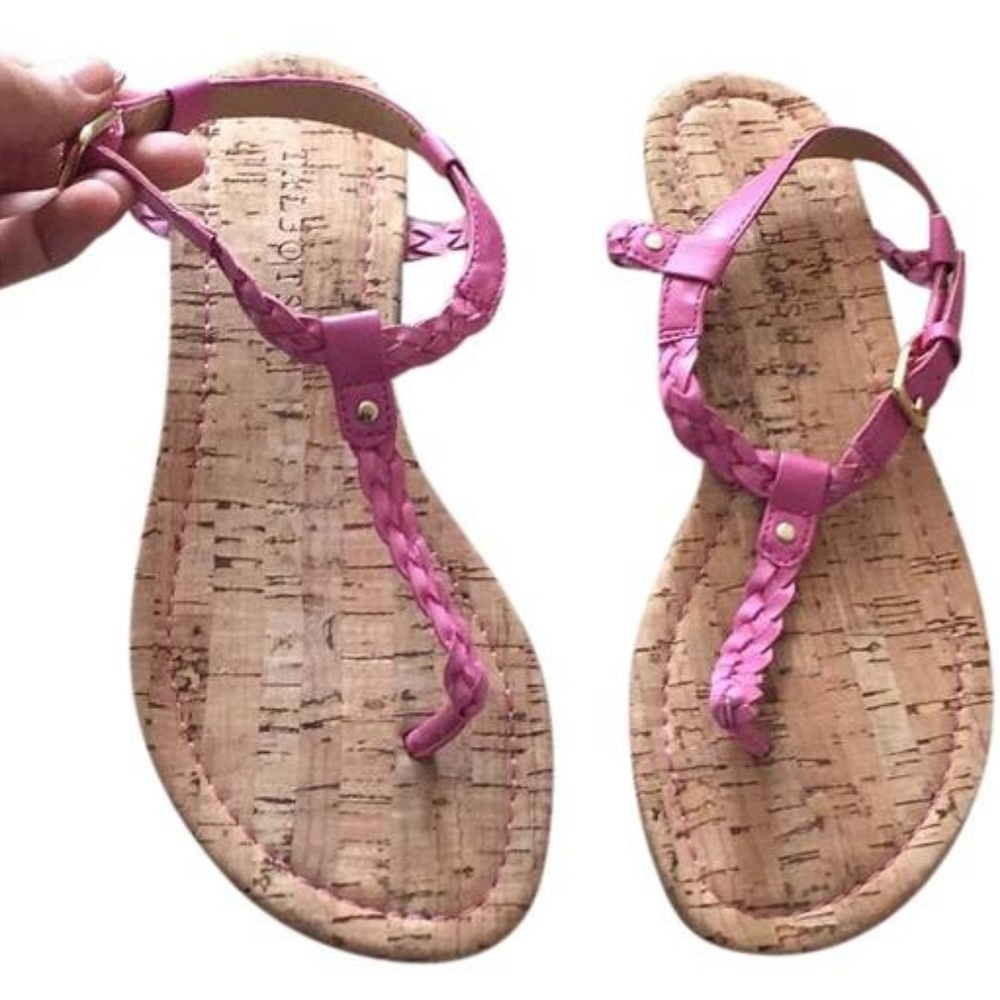 Talbots Pink Cricket Sandals